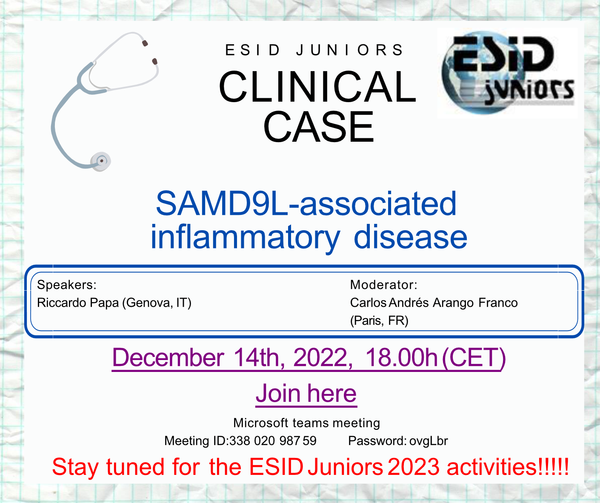 ESID Junior's Clinical Case_December 2022