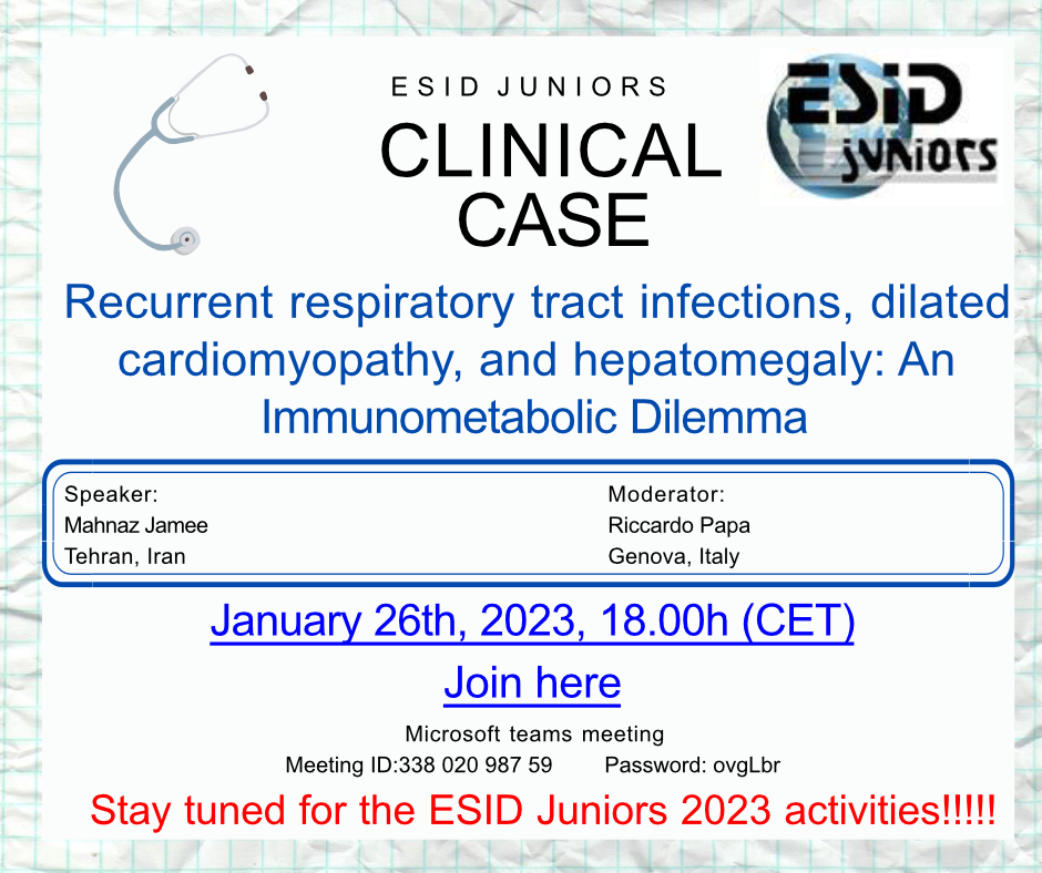 ESID Junior's Clinical Case_January 2023